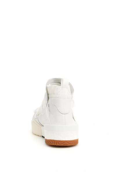 Shop Adidas Originals By Alexander Wang Aw Bball Sneakers In White