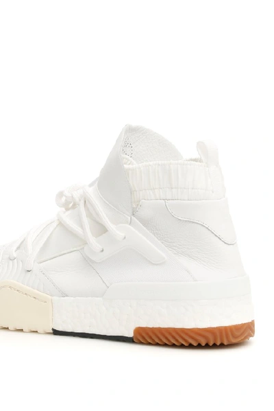 Shop Adidas Originals By Alexander Wang Aw Bball Sneakers In White