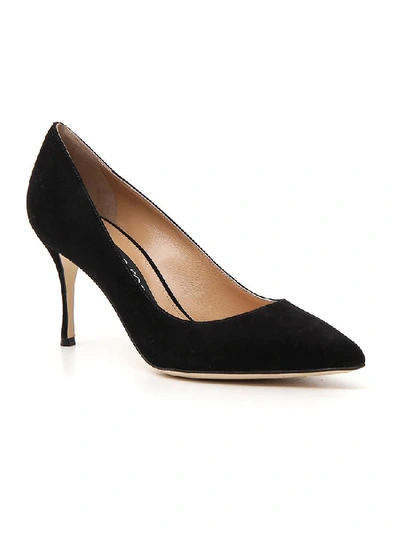 Shop Sergio Rossi Godiva 75 Pumps In Black