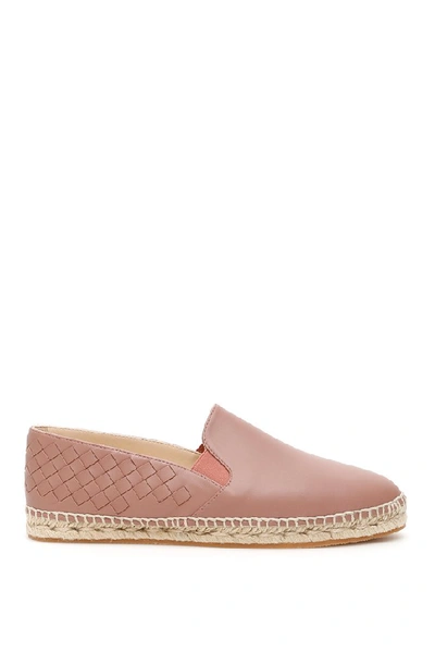 Shop Bottega Veneta Gala Espadrilles In Pink