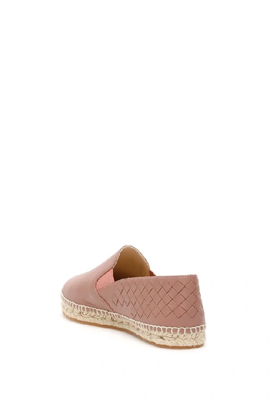 Shop Bottega Veneta Gala Espadrilles In Pink