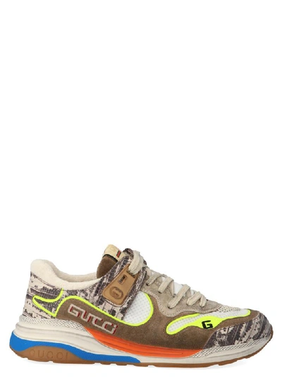 Shop Gucci Ultrapace Sneakers In Multi