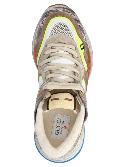 Shop Gucci Ultrapace Sneakers In Multi