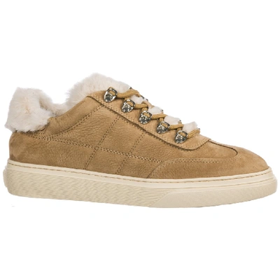 Shop Hogan H365 Fur Insole Sneakers In Multi