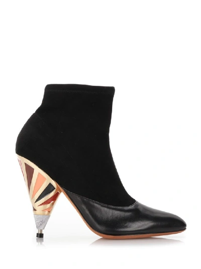 Shop Givenchy Egypt Ankle Boots In Black