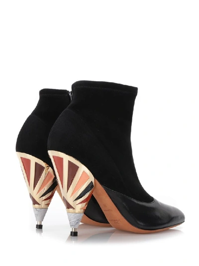 Shop Givenchy Egypt Ankle Boots In Black