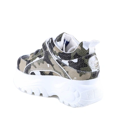 Shop Buffalo Camouflage Print Sneakers In Multi