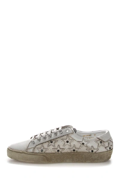 Shop Saint Laurent Sl/06 California Sneakers In White