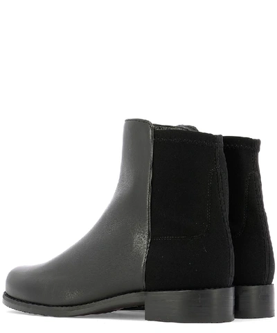 Shop Stuart Weitzman Easyon Ankle Boots In Black