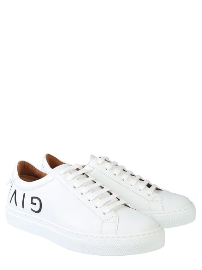 Shop Givenchy Urban Street Logo Sneakers In White