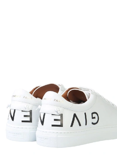 Shop Givenchy Urban Street Logo Sneakers In White