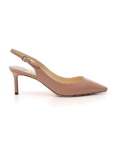 Shop Jimmy Choo Erin 60 Pointed Toe Pumps In Pink