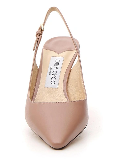 Shop Jimmy Choo Erin 60 Pointed Toe Pumps In Pink