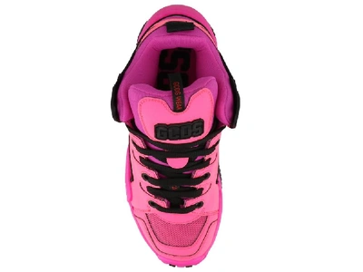 Shop Gcds Big G Sneakers In Pink