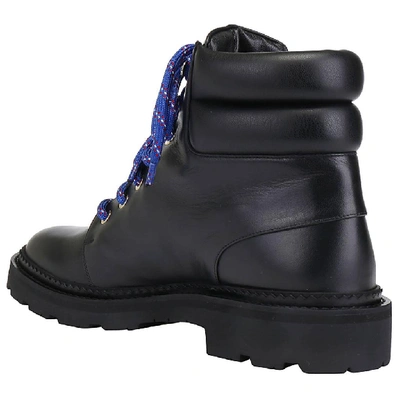 Shop Bally Ganya Combat Boots In Black