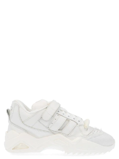Shop Maison Margiela Slam Strap Chunky Sneakers In White