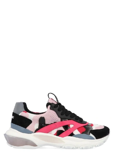 Shop Valentino Bounce Low Top Sneakers In Multi
