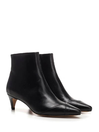 Shop Isabel Marant Durfee Ankle Boots In Black