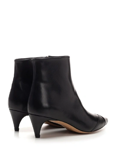 Shop Isabel Marant Durfee Ankle Boots In Black