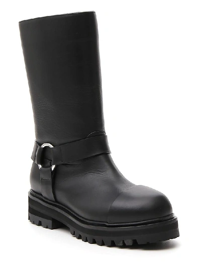 Shop Marni Harness Boots In Black
