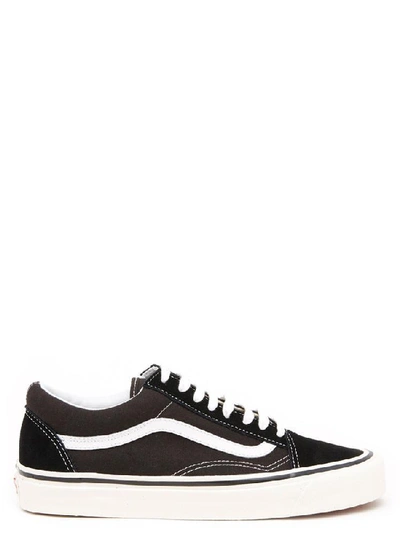 Shop Vans Old Skull 36 Dx Lace Up Sneakers In Black