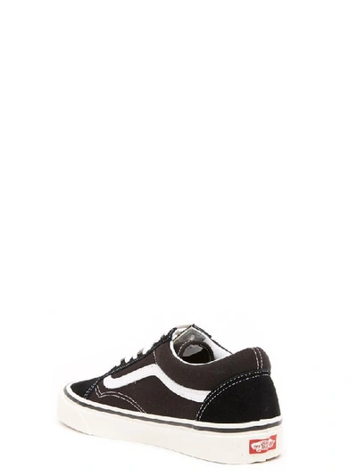 Shop Vans Old Skull 36 Dx Lace Up Sneakers In Black