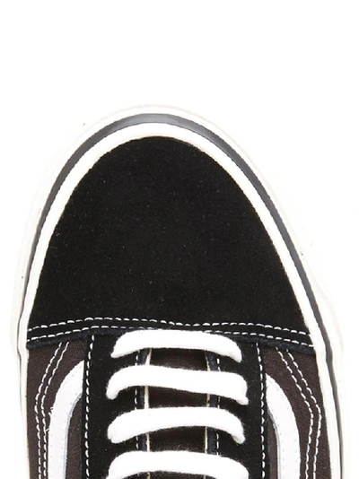 Shop Vans Old Skull 36 Dx Lace Up Sneakers In Black