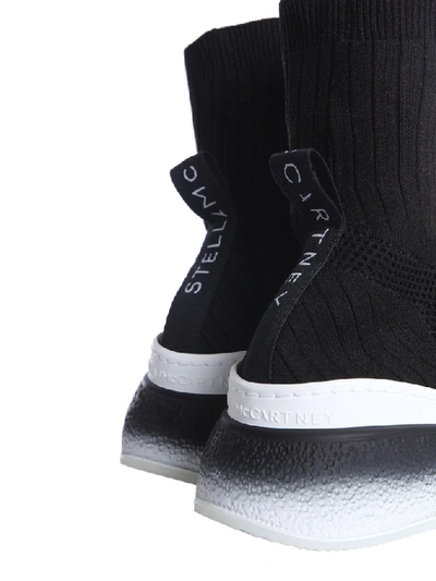 Shop Stella Mccartney Alta Sock Sneakers In Black
