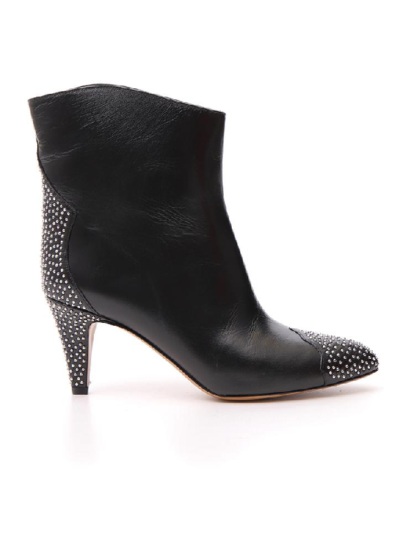 isabel marant studded ankle boots