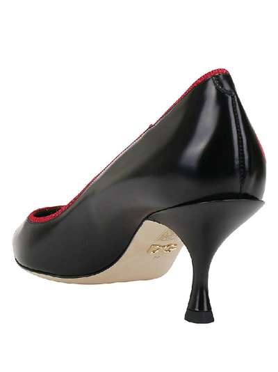 Shop Dolce & Gabbana Dg Amore Pointed Toe Pumps In Multi