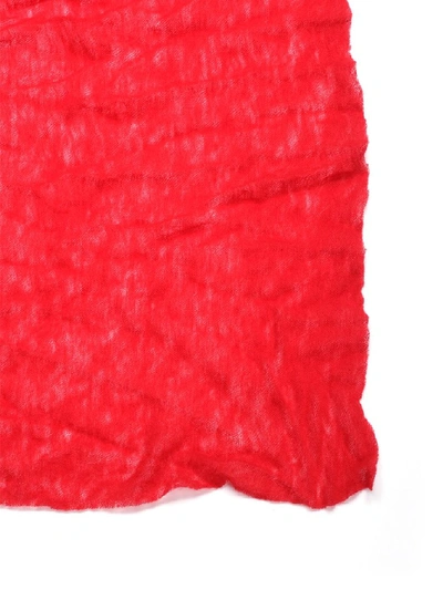 Shop Isabel Marant Zephyr Scarf In Red