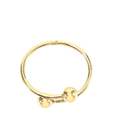 Shop Jw Anderson Brass Bracelet In Gold