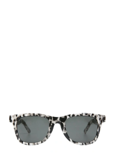 Shop Saint Laurent Eyewear Classic 51 Sunglasses In Multi