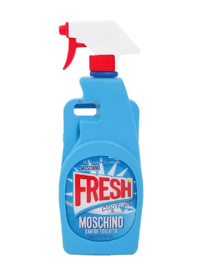Shop Moschino Fresh Spray Iphone 6 Cover In Blue