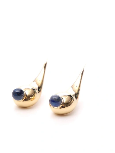 Shop Chloé Gem Earrings In Gold