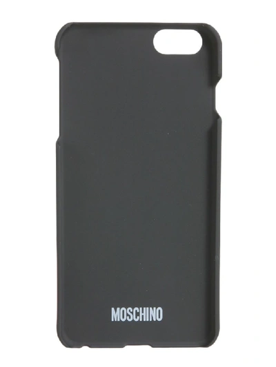 Shop Moschino Graphic Logo Print Iphone 7 Case In Multi