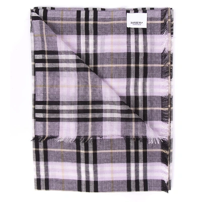 Shop Burberry Vintage Check Scarf In Multi