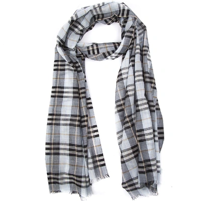 Shop Burberry Vintage Check Scarf In Multi