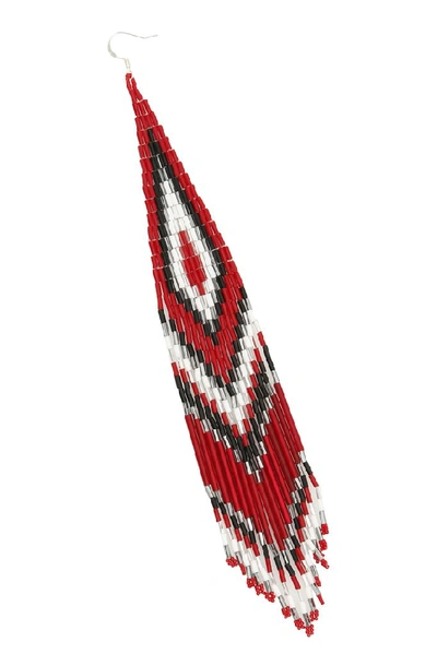 Shop Jessie Western Zuni Beaded Earrings In Multi