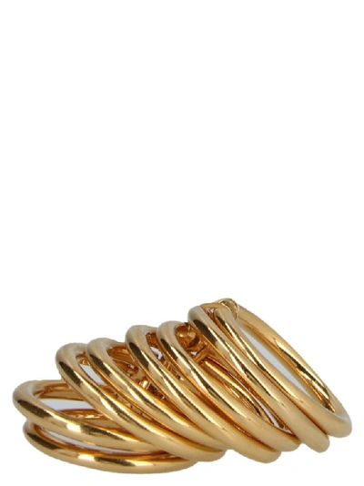 Shop Ambush Multi Layer Ring In Gold