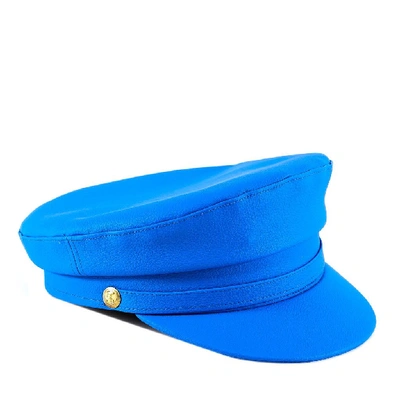 Shop Manokhi X Toukitsou Fisherman Hat In Blue
