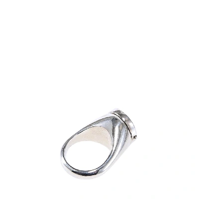 Shop Angostura Warnish Signet Ring In Silver