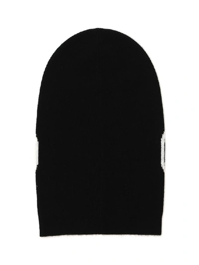 Shop Valentino Go Logo Knit Beanie In Black