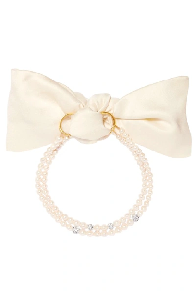 Shop Magda Butrym Lily Choker In White