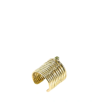 Shop Angostura Jewel Detail Ring In Gold