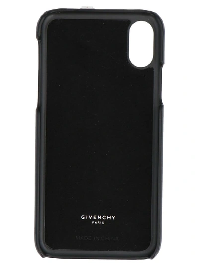 Shop Givenchy Logo Band Iphone X Case In Black