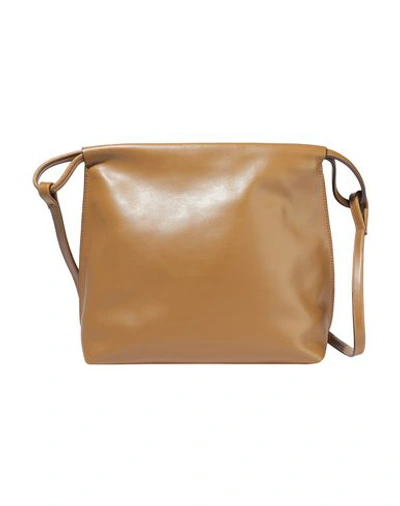 Shop Iris & Ink Cross-body Bags In Camel