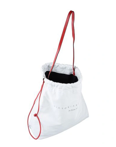 Shop Victoria Beckham Shoulder Bag In White