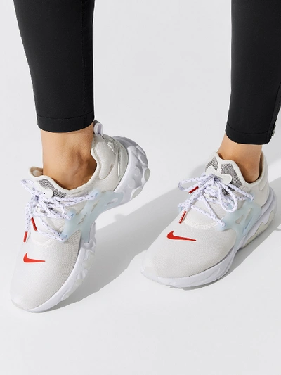 Nike Women's React Presto Low-top Sneakers In Phantom,white-half  Blue-spruce Aura | ModeSens