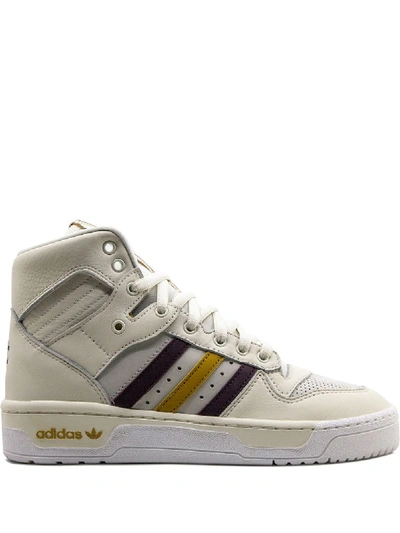 Shop Adidas Originals Rivalry Hi Og 'eric Emanuel' Sneakers In White
